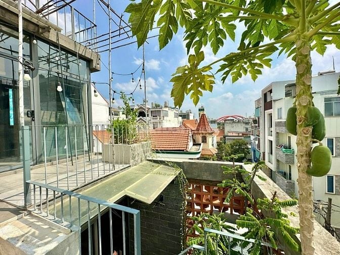 Bán nhà Hẻm sát đường lớn Nơ Trang Long DT4.3x10m xây 2L st. 6.85 tỷtl