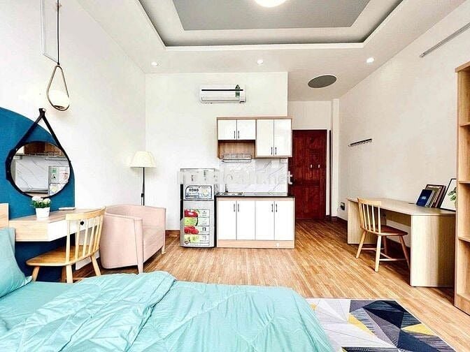 STUDIO BAN CÔNG – FULL NỘI THẤT – GẦN ĐH CÔNG NGHIỆP & VLU ✨  Phòng rộ