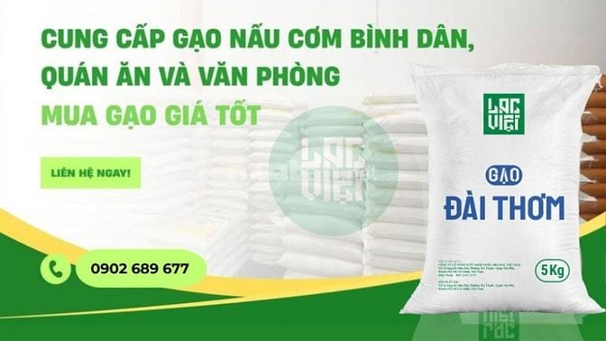 GẠO LẠC VIỆT – ƯU ĐÃI LỚN CHO BẾP ĂN & QUÁN CƠM