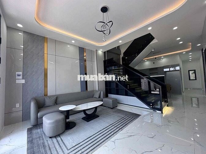 Mặt tiền dự án 100 căn 5x22 đường thông 1.050tr 4pn3vs SHR có thể KD