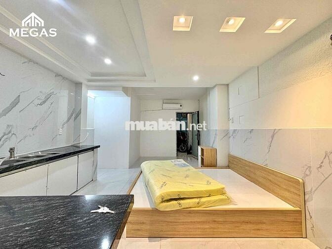 STUDIO GIÁ SIÊU RẺ- FULL NỘI THẤT - MỚI XÂY NGAY CÔNG VIÊN LÀNG HOA