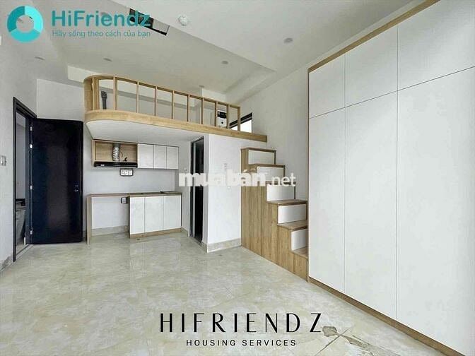 CĂN HỘ CÓ GÁC 35m2 mới xây FULL NỘI THẤT MÁY gần VÒNG XOAY LÊ ĐẠI HÀNH