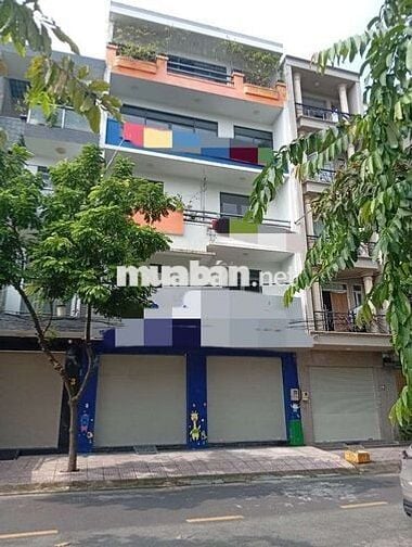 CHO THUÊ NHÀ 8X16( TRỆT+4LẦU) ĐƯỜNG 12M MẶT TIỀN CÔNG VIÊN THOÁNG MÁT