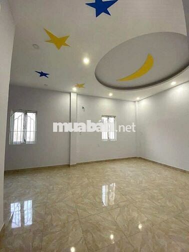 BÁN NHÀ 4 TẦNG 8 PN, DIỆN TÍCH 105 M2 Ô TÔ NGỦ TRONG NHÀ. TT DĨ AN