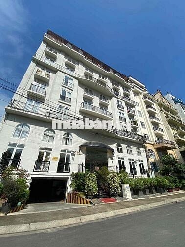 Bán toà nhà Nguyễn Cửu Vân, 375m2 (15x25m)hầm + 8 tầng, 78P - HĐT 7.2T