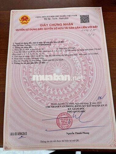 💥GÓC 2 MẶT TIỀN TL39 ĐẤT 233M2 GIÁ CHỈ NHỈNH 3 ĐỒNG