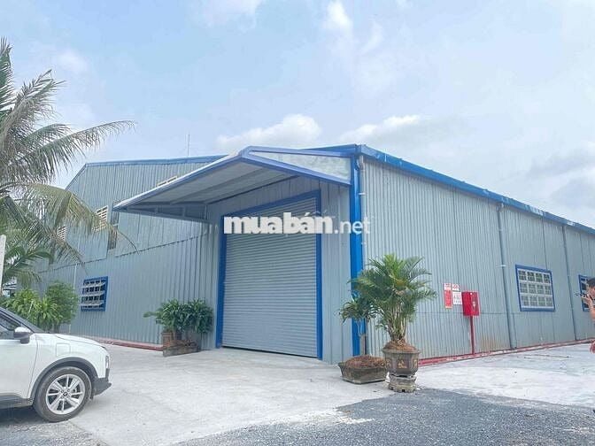 🔴 CHO THUÊ XƯỞNG 2200M2, PCCC, TRẠM ĐIỆN, GIÁ 60K/M2