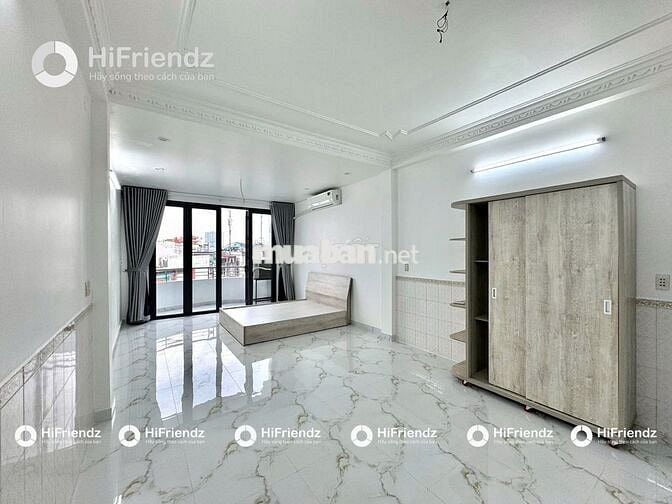 STUDIO BAN CÔNG SIU RỘNG FULL NỘI THẤT NGAY CHỢ PHÚ LÂM