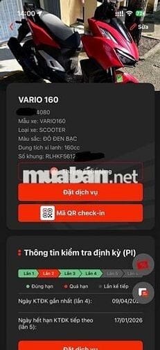 Vario 160 ABS 2023 chính chủ