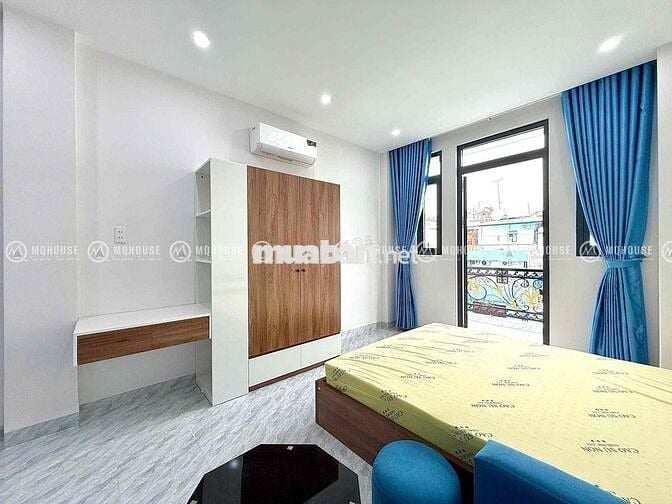 CĂN HỘ BAN CÔNG FULL NỘI THẤT MÁY GIẶT RIÊNG NẰM GẦN ETOWN CỘNG HOÀ