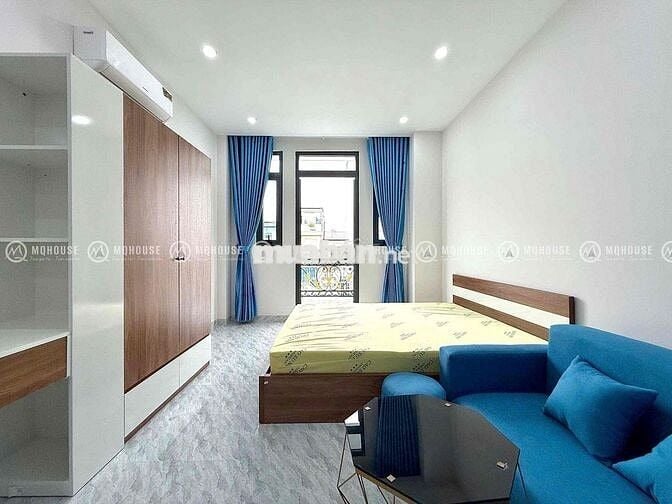 CĂN HỘ BAN CÔNG FULL NỘI THẤT MÁY GIẶT RIÊNG NẰM GẦN ETOWN CỘNG HOÀ