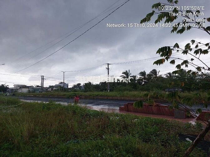 Bán Đất SIÊU ĐẸP - ngang 12,7m - ngay cổng KCN Bình Minh, Vĩnh Long