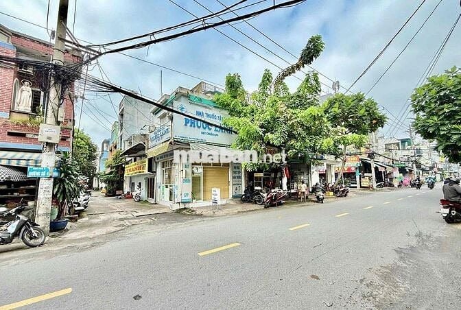 nhà bán dt 4,1x16m trệt gác lửng mặt tiền đường số khu gò Xoài