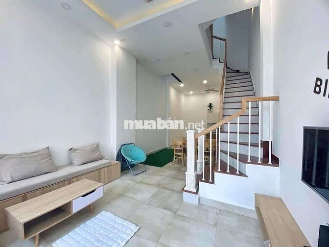 Nhà 1 Trệt 2 Lầu ST 3PN 4x16m Mặt Tiền Hẻm Xe Hơi Lâm Văn Bền Q.7