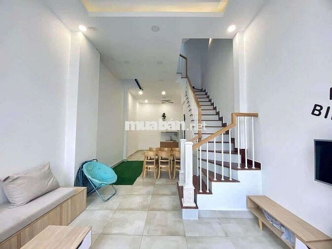 Nhà 1 Trệt 2 Lầu ST 3PN 4x16m Mặt Tiền Hẻm Xe Hơi Lâm Văn Bền Q.7