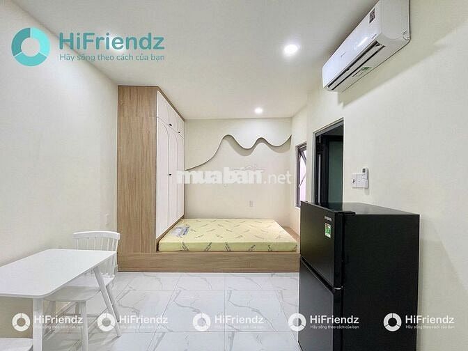 STUDIO FULL NỘI THẤT CỬA SỔ SÁT BÊN ĐẠI HỌC VĂN HIẾN / MỚI XÂY