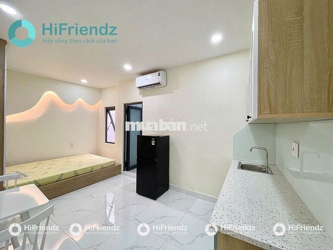 STUDIO FULL NỘI THẤT CỬA SỔ SÁT BÊN ĐẠI HỌC VĂN HIẾN / MỚI XÂY