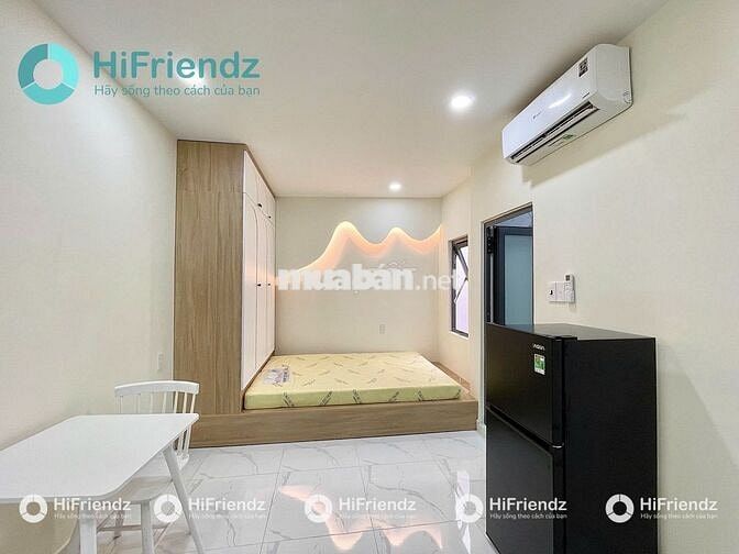 STUDIO FULL NỘI THẤT CỬA SỔ SÁT BÊN ĐẠI HỌC VĂN HIẾN / MỚI XÂY