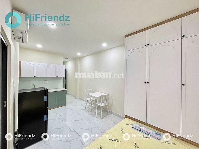 STUDIO FULL NỘI THẤT CỬA SỔ SÁT BÊN ĐẠI HỌC VĂN HIẾN / MỚI XÂY