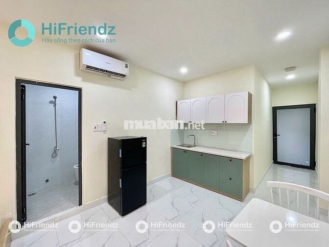 STUDIO FULL NỘI THẤT CỬA SỔ SÁT BÊN ĐẠI HỌC VĂN HIẾN / MỚI XÂY