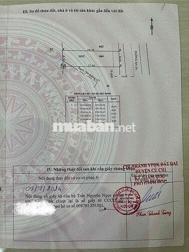 Đất thổ cư mặt tiền đường Ba Sa, Phước Hiệp, Củ Chi