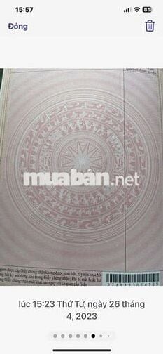 Bán đất . Đường vỏ thị nhờ .q7 .