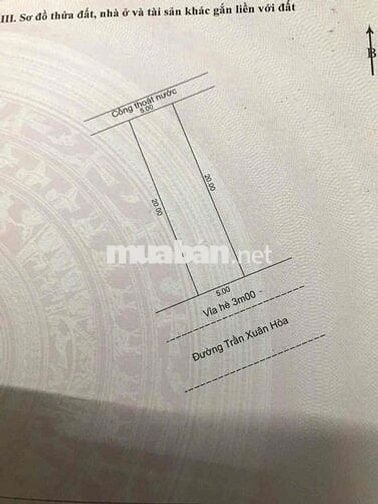 BÁN LÔ ĐẤT GẦN BIỂN SƠN THỦY – TRẦN XUÂN HÒA, NGŨ HÀNH SƠN