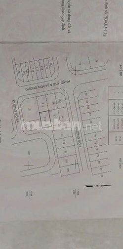 BÁN ĐẤT ĐƯỜNG 10B - KHU A - AN PHÚ AN KHÁNH - BÁN 30 TỶ