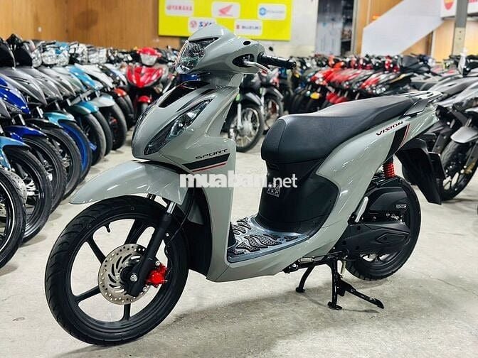 XE MÁYTHANH TÙNG_VISION 110 XÁM XI LƯỚT 800KM