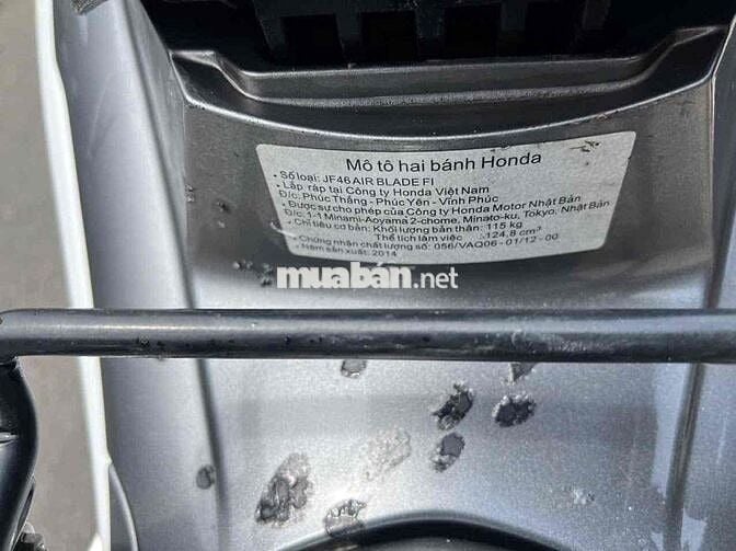 AB 2014 BStp 9 chủ ký giấy máy zin