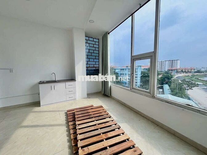 Cho thuê phòng studio cửa sổ trời có máy lạnh gần Phạm Văn Chiêu GV