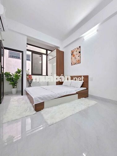 Khai trương CCMN 28m2 Full đồ. Máy giặt riêng, ban công tại Nguyễn Lân