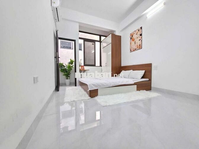 Khai trương CCMN 28m2 Full đồ. Máy giặt riêng, ban công tại Nguyễn Lân