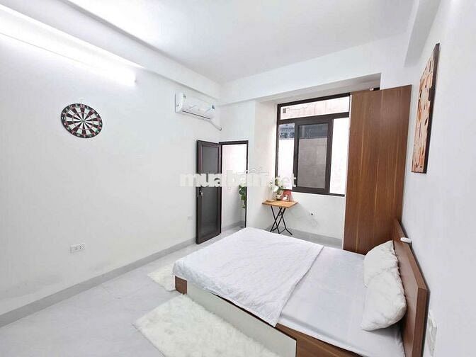 Khai trương CCMN 28m2 Full đồ. Máy giặt riêng, ban công tại Nguyễn Lân