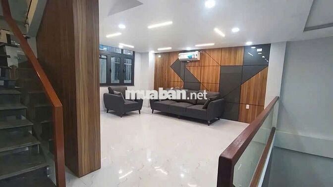 Nhà 5 tầng 6x10m sổ vuông đẹp, hẻm xe hơi 6m thông, Lê Đức Thọ Gò Vấp