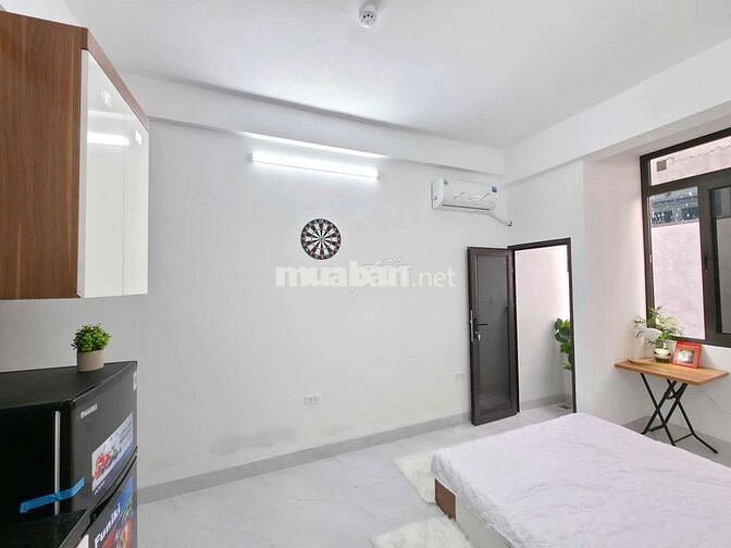 Khai trương CCMN 28m2 Full đồ. Máy giặt riêng, ban công tại Nguyễn Lân