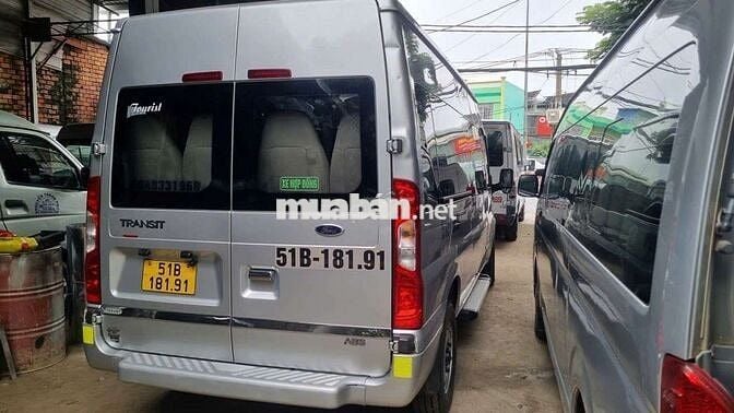 Ford Transit 2015 16 chỗ Bạc