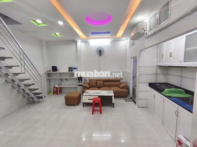 Giá : 3Tỷ950 - Bán nhà hẻm ba gác đường Thích Quảng Đức ,Q.Phú Nhuận