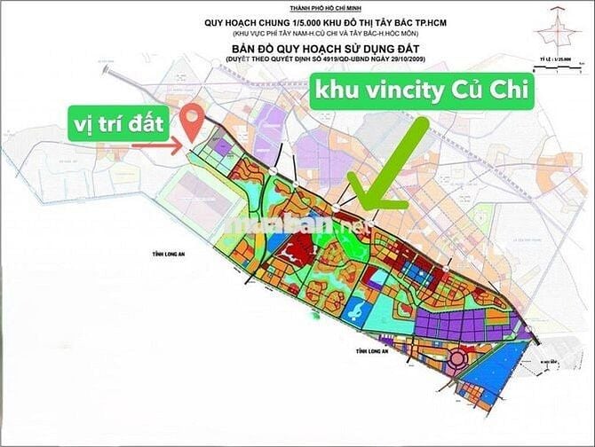 Bán đất 135m2 chỉ 1,1 tỷ tại Cây Trôm Mỹ Khánh gần cầu vượt Củ Chi