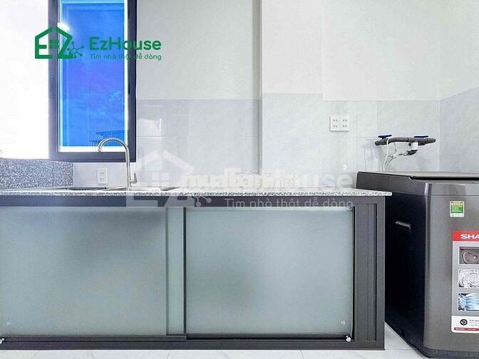 STUDIO BANCOL THOÁNG MÁT - RỘNG 35m2 FULL NỘI THẤT NHƯ HÌNH - TÁCH BẾP