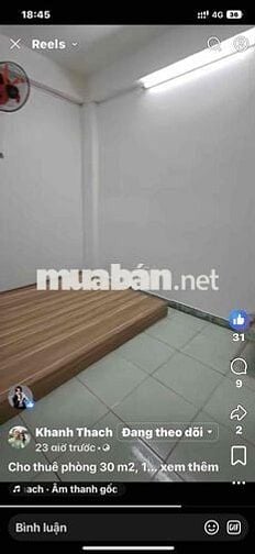 CHO THUE PHÒNG TRỌ NGAY TRUNG TÂM Q1