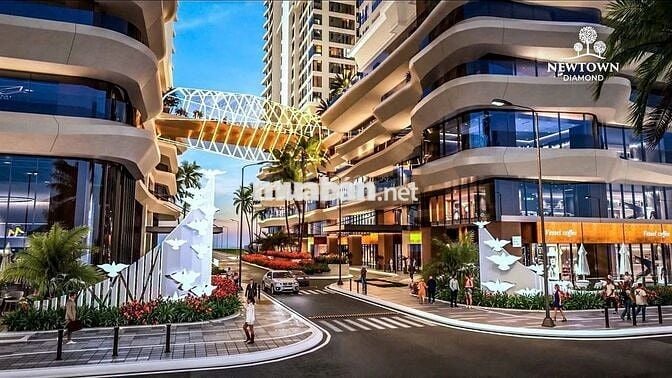 Bán căn 1PN/52m2 Newtown view nội khu - Giá 3.1 tỉ