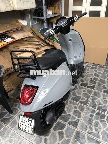 Bán nhanh Vespa 2016 xám, Mới 95%