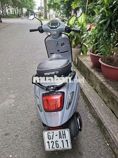 Vespa detech 50cc 2024. Odo mới chạy 6000 km