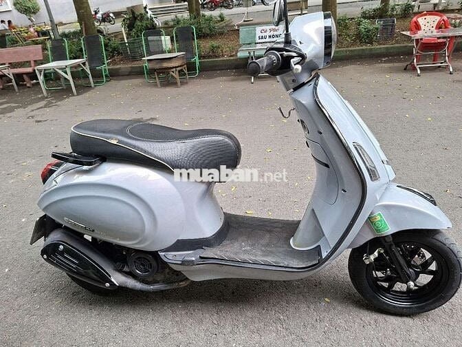 Vespa detech 50cc 2024. Odo mới chạy 6000 km