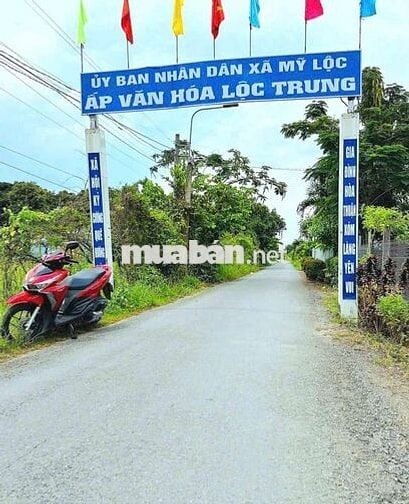 Hàng thơm, còn 1 nền 99.8m2 đất thổ cư đường xe hơi mỹ lộc, 800tr