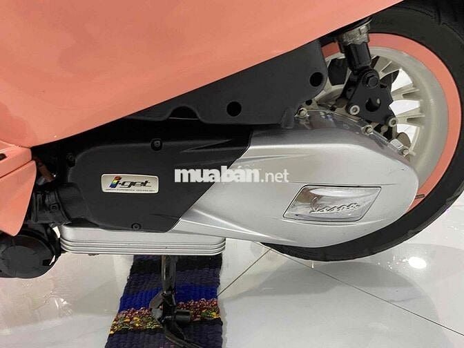vespa hồng, ngay giao cccd, zin êm đẹp