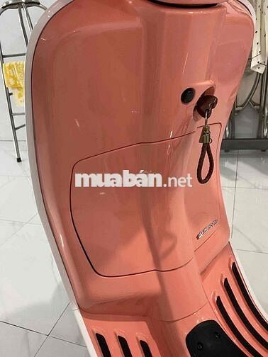 vespa hồng, ngay giao cccd, zin êm đẹp