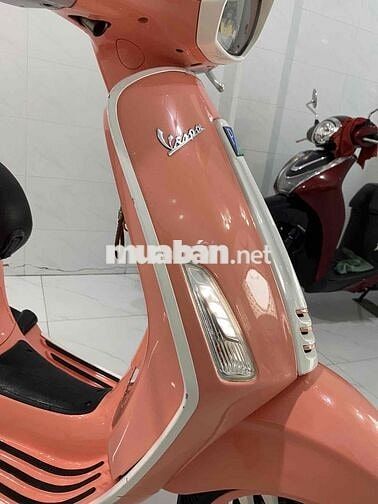 vespa hồng, ngay giao cccd, zin êm đẹp