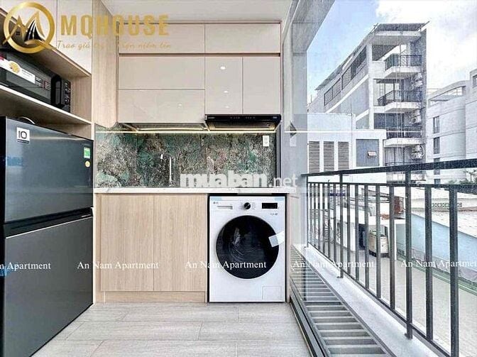 CĂN HỘ STUDIO RỘNG 50M2 - FULL NỘI THẤT - BAN CÔNG NGAY CÔNG VIÊN LÀNG